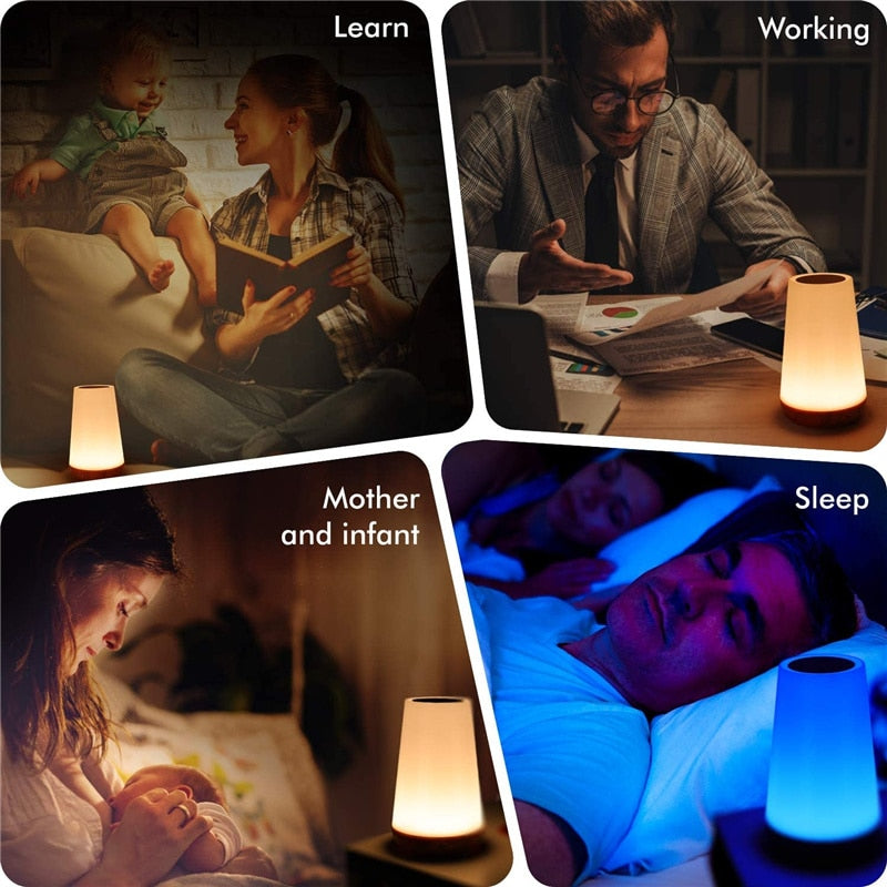 7 Color Changing Night Light Lamp Portable